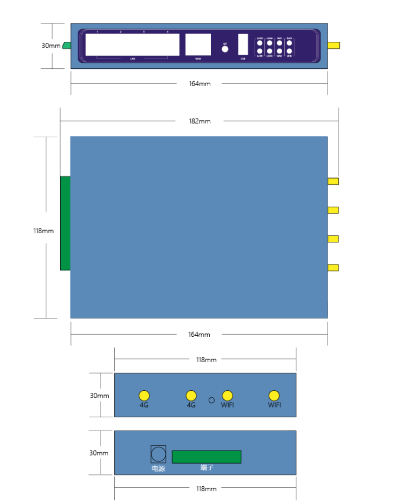 遙測終端RTU安裝固定